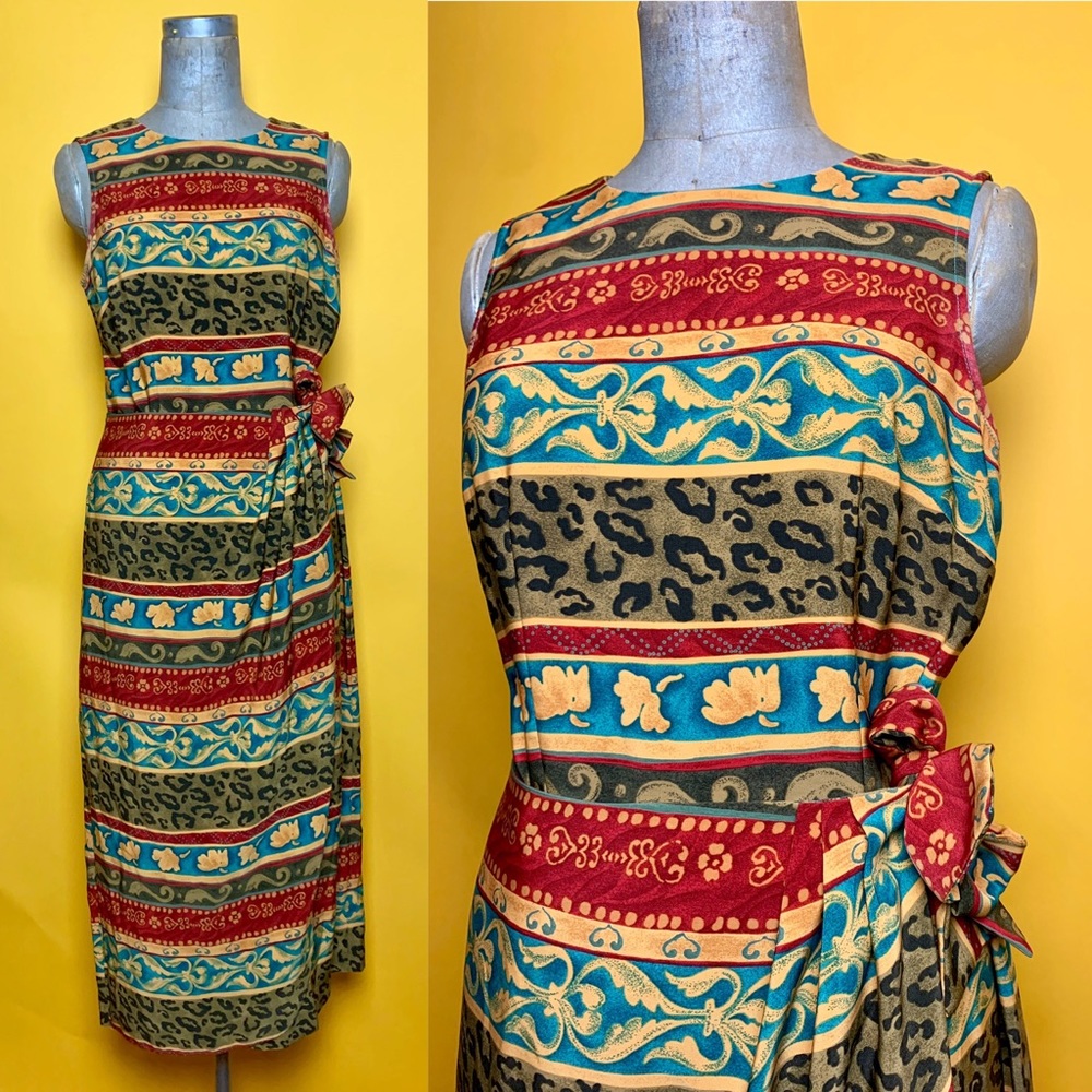 SAG HARBOR Faux Wrap Dress